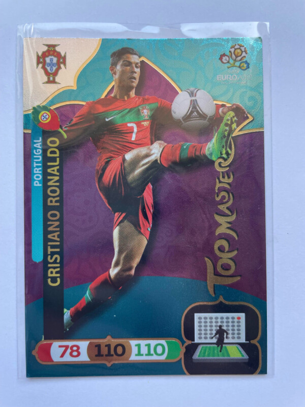 Cristiano Ronaldo Panini Top Master EURO 2012 Portugalsko